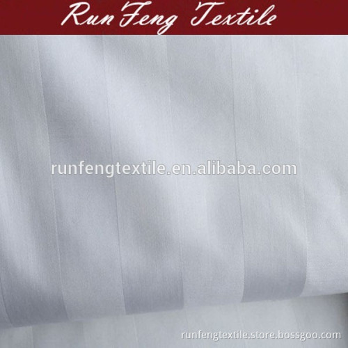 White cotton hotel collection bedding fabric wholesale